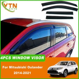 For Mitsubishi Outlander 2014 2015 2016 2017 2018 2019 2020 2021 Window Visors Rain Guard Windows Rain Cover Deflector Shield