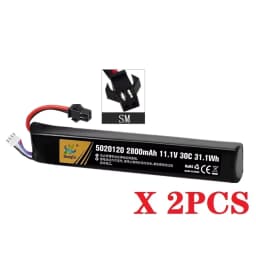 Water Gun Airsoft LiPo Battery 3S 11.1V 2800mAh 5020120 T/Small Tamiya Plug for Airsoft BB Air Pistol Electric Toys Guns Parts