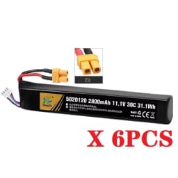Water Gun Airsoft LiPo Battery 3S 11.1V 2800mAh 5020120 T/Small Tamiya Plug for Airsoft BB Air Pistol Electric Toys Guns Parts