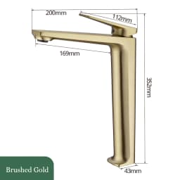 Basin Faucet Modern Black Bathroom Mixer Sink Tap Brushed Gold/Gunmetal/Chrome Wash basin Faucet Hot and Cold Sink Faucet New