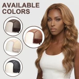 New HD Wig Cap for Women, HD Lace Front Wig Grip Cap with Adjustable Band | Breathable & Glueless | Secure Hold for Lace Wigs, B