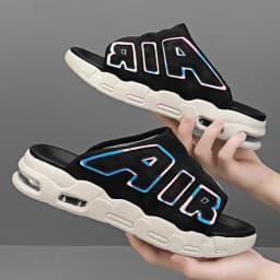 Men's Slippers 2025 Summer Breathable Slippers Large Fashion Platform Casual Shoes for Men New Light Sneakers Zapatos De Hombre