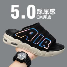 Men's Slippers 2025 Summer Breathable Slippers Large Fashion Platform Casual Shoes for Men New Light Sneakers Zapatos De Hombre