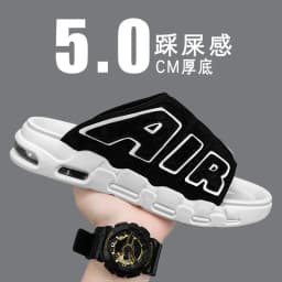 Men's Slippers 2025 Summer Breathable Slippers Large Fashion Platform Casual Shoes for Men New Light Sneakers Zapatos De Hombre