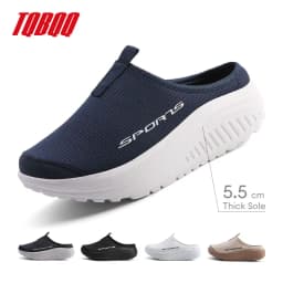 Women's Height Increasing Casual Walking Shoes with Soft Thick Sole Convenient Comfortable Female Lightweight Sport Sneakers