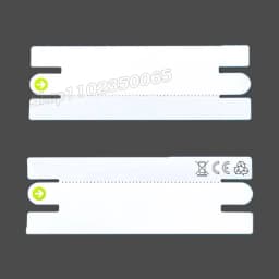50PCS/Lot OEM Package Box Paper Seal Sticker Earphone For Apqle AirPods 5 Pro 2 3 AirPods 3 4 Outer Package Packing Wrap Sealing