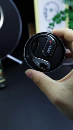 [Official Acer Product] Ohr510 Wireless Bluetooth Headphones Open-Ear Design Comfortable for Wearing Sports Running Fitness Compatible with Mobile Phones Tablets Laptops Multi-Device Compatibility