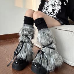 Y2k Lace Knee Length Flare Leg Socks Kawaii Leg Warmers Harajuku Gothic Lolita Women Leg Cover Boots Socks