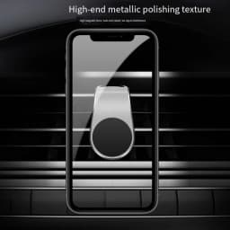 Universal Magnetic Car Phone Holder, Air Vent Clip‑On Cell Phone Mount, Magnetic GPS Phone Bracket Compatible with iPhone, Samsu