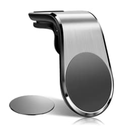 Universal Magnetic Car Phone Holder, Air Vent Clip‑On Cell Phone Mount, Magnetic GPS Phone Bracket Compatible with iPhone, Samsu