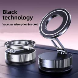 2026 Upgraded Suction Cup Phone Mount Nano Gel 360° Vacuum Magnetic Car Phone Holders for Your Car 110LBS Reinforced Mount