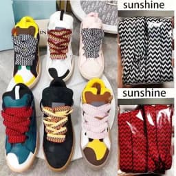 New Flat Shoelaces for Sneakers AF1 Shoe Laces Width 1.5cm/2cm/3cm Shoelace Luxury Brand Laces Shoes 120/140/160cm Strings
