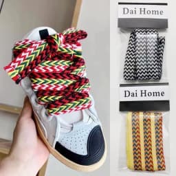 New Flat Shoelaces for Sneakers AF1 Shoe Laces Width 1.5cm/2cm/3cm Shoelace Luxury Brand Laces Shoes 120/140/160cm Strings