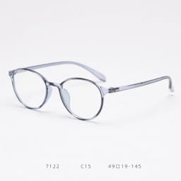 Fashion Eyeglasses TR90 Frame Round Shape Glasses Anti Blue Light Spectacles Lightweight Eyewear for Women Men