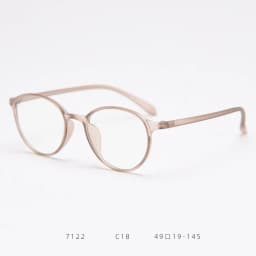 Fashion Eyeglasses TR90 Frame Round Shape Glasses Anti Blue Light Spectacles Lightweight Eyewear for Women Men