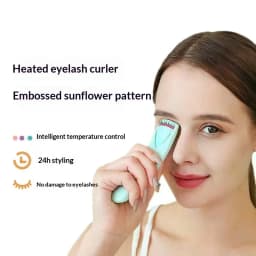 Electric Heated Eyelash Curler Women Long Lasting Automatic Eye Lash Perm Tool Makeup Accessory Heated Clip