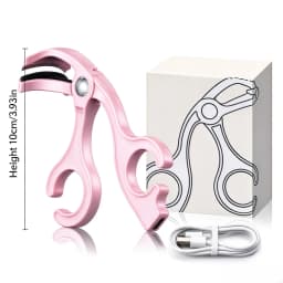 Electric Heated Eyelash Curler Women Long Lasting Automatic Eye Lash Perm Tool Makeup Accessory Heated Clip