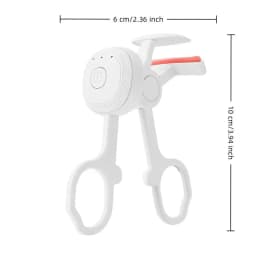 Electric Heated Eyelash Curler Women Long Lasting Automatic Eye Lash Perm Tool Makeup Accessory Heated Clip