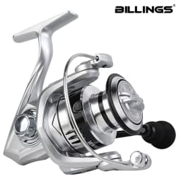 BILLINGS Spinning Reel Saltwater Freshwater Fishing Reels 12KG Max Drag Metal Spool Left/Right Interchangeable
