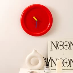 New Wall Mounted Clock Stand Creamy Style Clocks Home Decoration Desktop Silent Wall Decororation Home Decor Items Wall Clock