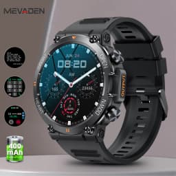 MEVADEN 1.39" Outdoor Sport Smart Watch Bluetooth Call Men Fitness Tracker Health Monitor 400mAh Smartwatch for Android IOS MD56