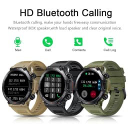 MEVADEN 1.39" Outdoor Sport Smart Watch Bluetooth Call Men Fitness Tracker Health Monitor 400mAh Smartwatch for Android IOS MD56