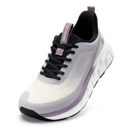 FitVille Women's Sports Shoes, Wide Casual Breathable Non‑Slip Sneakers, Comfortable Cushioned Running Jogging Shoes with Arch Support