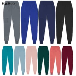 New Solid Color Soft Medical Jogger Uniform Bottoms Men's and Women's Medical Workwear Pants Nurse Accessories Scrub Bottoms