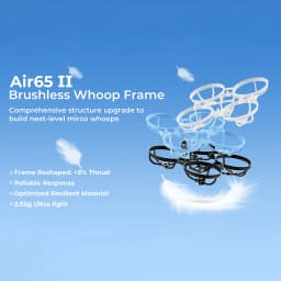 Meteor75 AirII 75mm /Meteor Air65 II 65mm Brushless BWhoop Frame for BETAFPV FPV RC Quadcopter /with Ultra-Light AirII Canopy