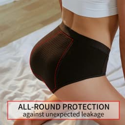 Cotton Menstrual Period Panties Plus Size Women Heavy Flow Absorbency Leakproof Underwear Female Incontinence Lingerie for Women