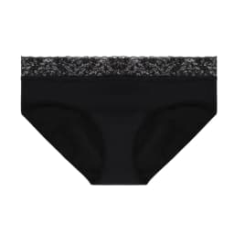 4-Layer Leak proof Menstrual Panties Moderate Fast Absportion Postpartum Belly Support Briefs With Lace Design Reusable
