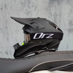 ORZ Högkvalitativ Motorcykel Offroad Racinghjälm ATV Skog DH Mountainbike Fullhjälm DOT-Godkänd