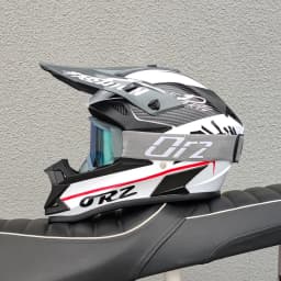 ORZ Högkvalitativ Motorcykel Offroad Racinghjälm ATV Skog DH Mountainbike Fullhjälm DOT-Godkänd