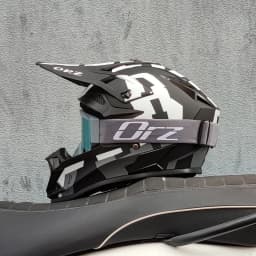 ORZ Högkvalitativ Motorcykel Offroad Racinghjälm ATV Skog DH Mountainbike Fullhjälm DOT-Godkänd