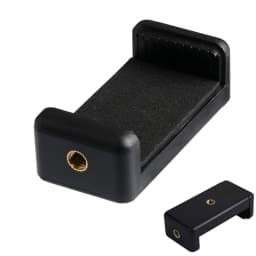 Tripod Stand Phone Clip 1/4 Inch Screw Hole Holder For Tripod Mobile Smart Phone Universal Accessories Stand Mount