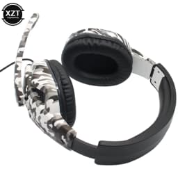 Camouflage Gaming Headset 3.5mm AUX Jack Wired Headphones Gamer Cool Game Headphone With Microphone ForPS4 ForXbox One PC Phone
