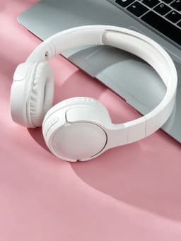 Wireless Over-Ear Headphones, Foldable Stereo, Jerry 5.3, Long Battery Life, Intelligent Noise Cancellation for Gaming Headphone