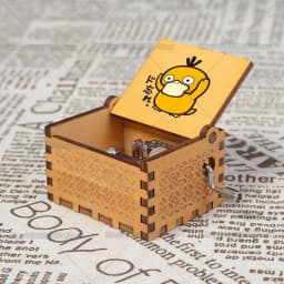 Pok É Mon Music Box Ornaments girl Party Wooden Hand Cranked Musical Box Valentine's Day Birthday Holiday Christmas Gifts Hot