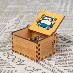Pok É Mon Music Box Ornaments girl Party Wooden Hand Cranked Musical Box Valentine's Day Birthday Holiday Christmas Gifts Hot