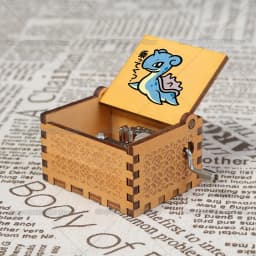 Pok É Mon Music Box Ornaments girl Party Wooden Hand Cranked Musical Box Valentine's Day Birthday Holiday Christmas Gifts Hot