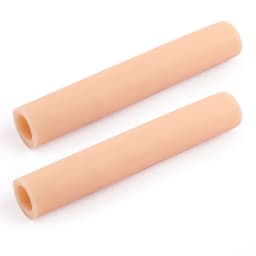 1/2Pairs Silicone Toe Cover Elastic Finger Protective Tube Toe Protection Pipe Reduce Friction Gel Foot Protector Pedicure