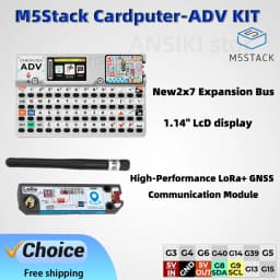M5Stack Cardcomputer ADV Kit ESP32 Development Board 1.14 "LCD Screen for IoT Intelligent Development