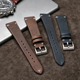 Quick Release Crazy Horse Leather Watch Band 18mm 20mm 22mm Brown Leather Watch Bracelet Men Women for Seiko Omega Huawei Belt