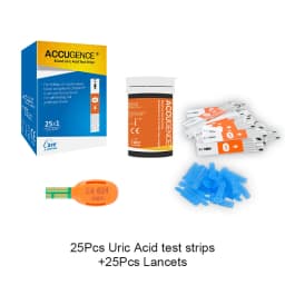 ACCUGENCE Blood Glucose Ketone Hemoglobin Uric Acid Test Strips Diabetes Gout HB Anemia for PM800 PM900 Multifunctional Monitor