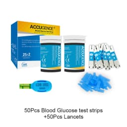 ACCUGENCE Blood Glucose Ketone Hemoglobin Uric Acid Test Strips Diabetes Gout HB Anemia for PM800 PM900 Multifunctional Monitor