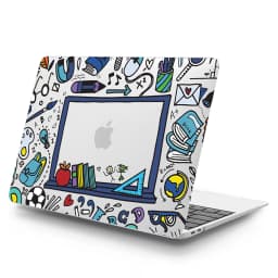 Creative Laptop Case For Macbook Air13.3 A2337 Pro13.3 A2338 Pro14 A2779 Air13.6 A3113 15.3 A3114 Transparent Hard Shell