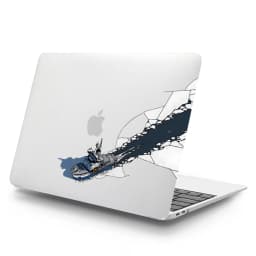 Creative Laptop Case For Macbook Air13.3 A2337 Pro13.3 A2338 Pro14 A2779 Air13.6 A3113 15.3 A3114 Transparent Hard Shell