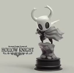 Hollow Knight Battle Car Cake Decoration Figure Model Toys 12cm