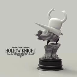 Hollow Knight Battle Car Cake Decoration Figure Model Toys 12cm