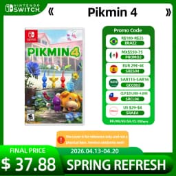 Nintendo Switch Game Deals - Pikmin 4 - Original Physical Pikmin4 Game Card In Stock Strategy Genre for Switch OLED Lite